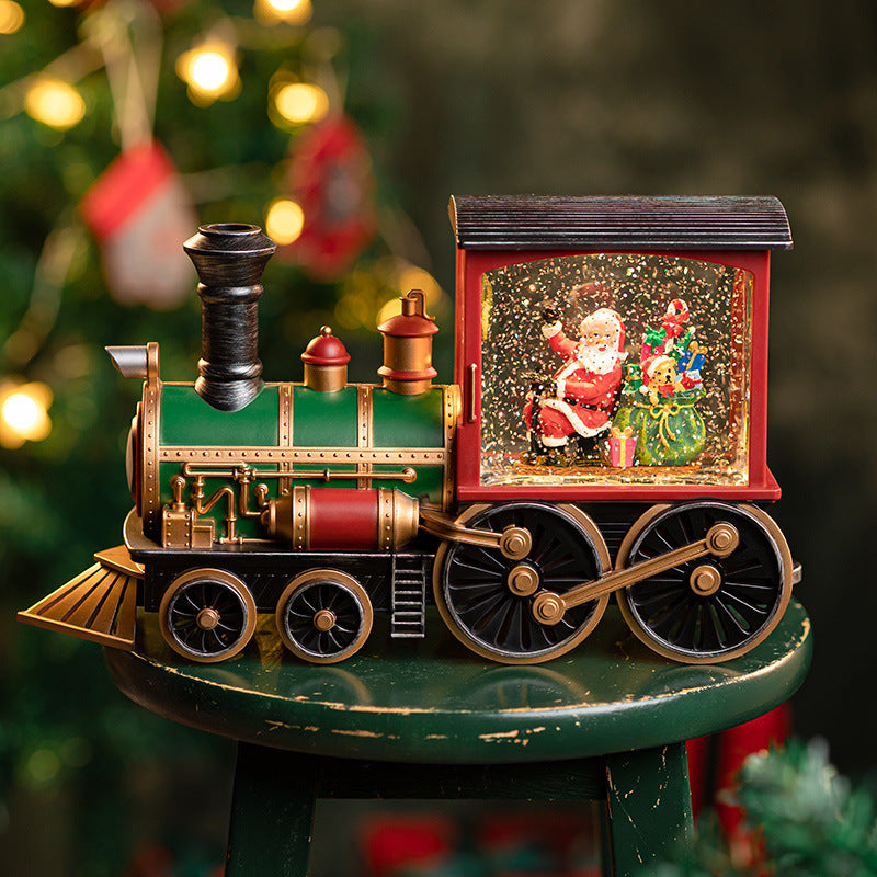 Children's Toys Christmas Train Music Box