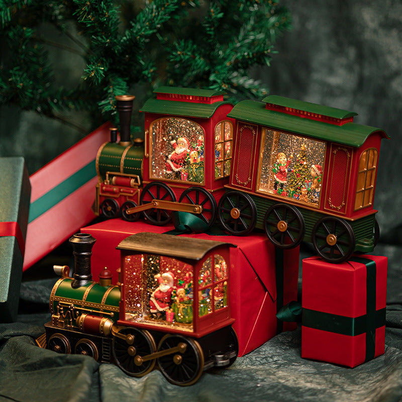 Children's Toys Christmas Train Music Box