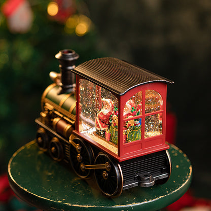 Children's Toys Christmas Train Music Box