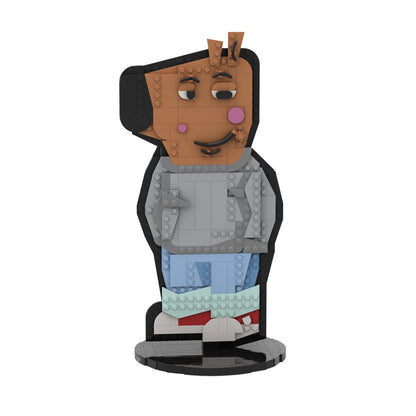 chill guy building set | lego compatible - 3