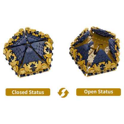 chocolate frog building set | lego compatible - 10