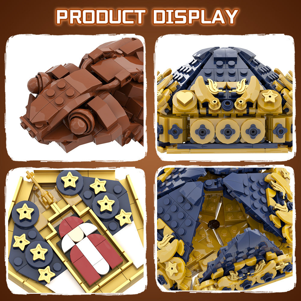 chocolate frog building set | lego compatible - 7