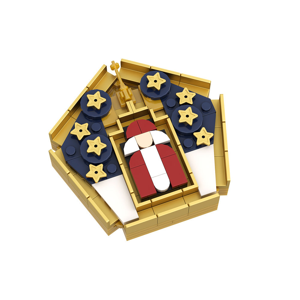 chocolate frog building set | lego compatible - 8