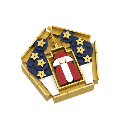 chocolate frog building set | lego compatible - 8