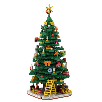christmas tree moc building set | lego compatible - 2