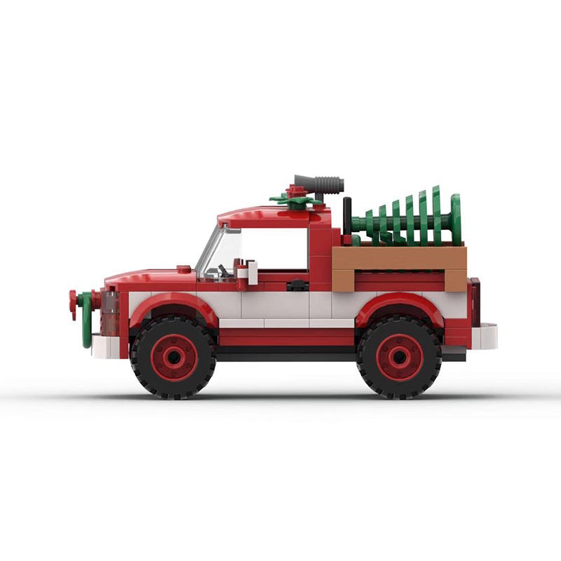 christmas truck based on 76946 building set | moc-134208 - 3