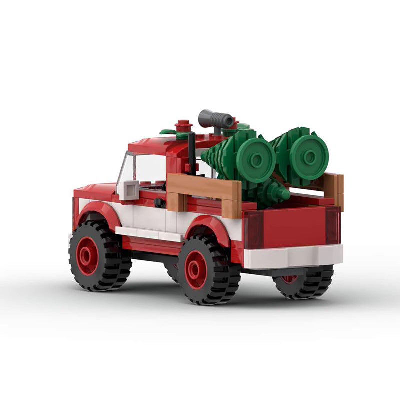 christmas truck based on 76946 building set | moc-134208 - 4