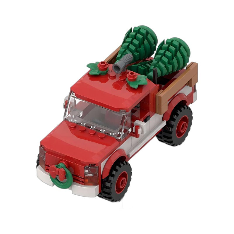 christmas truck based on 76946 building set | moc-134208 - 5