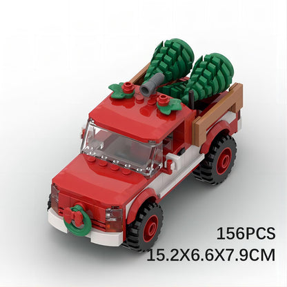 christmas truck based on 76946 building set | moc-134208 - 6