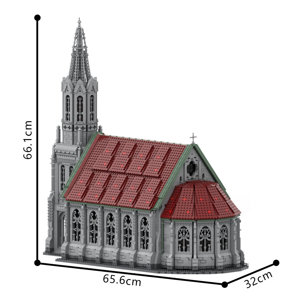 church building set | moc-191002 - 4
