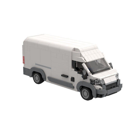 citroën jumper jumbo cargo van building set | moc-175908 - 1