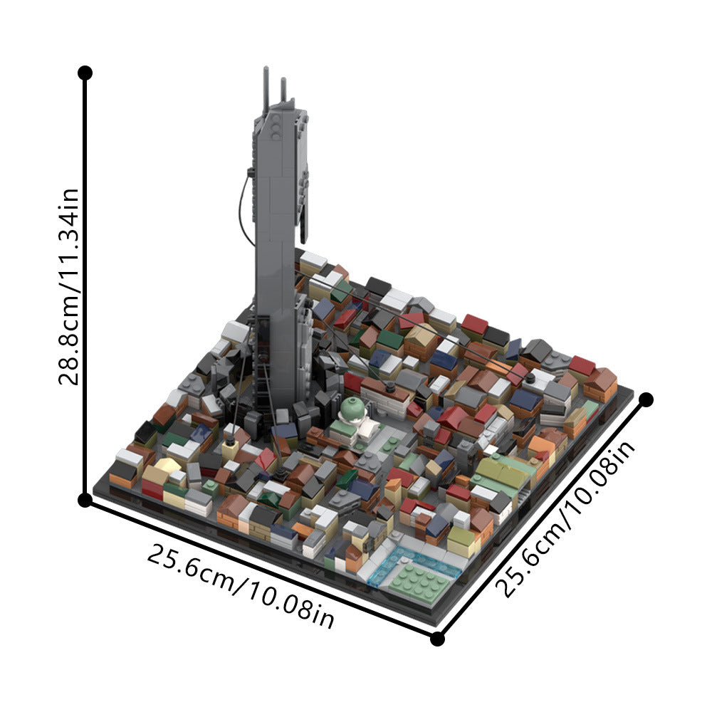 city 17 landscape building set | half-life 2 | moc-194342 - 3