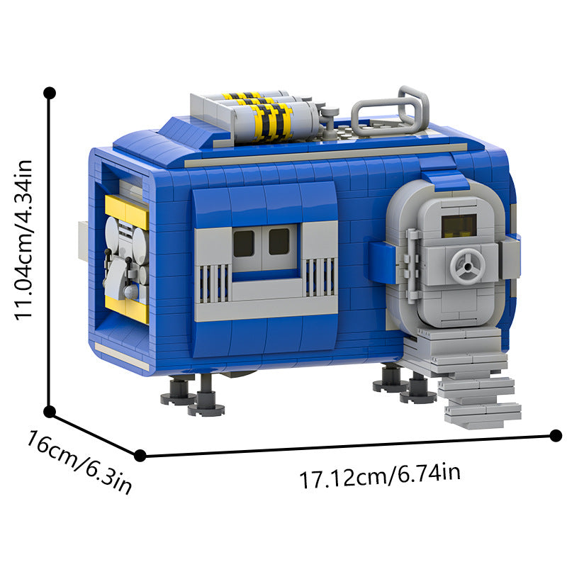 classic space base building set | moc-200425 - 2