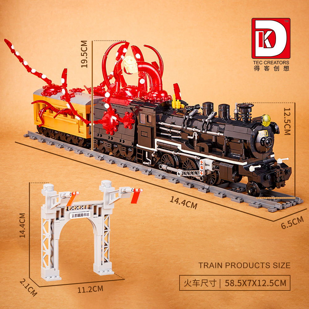 classic stream unlimited train - 1760 pcs | dk 80017 - 3