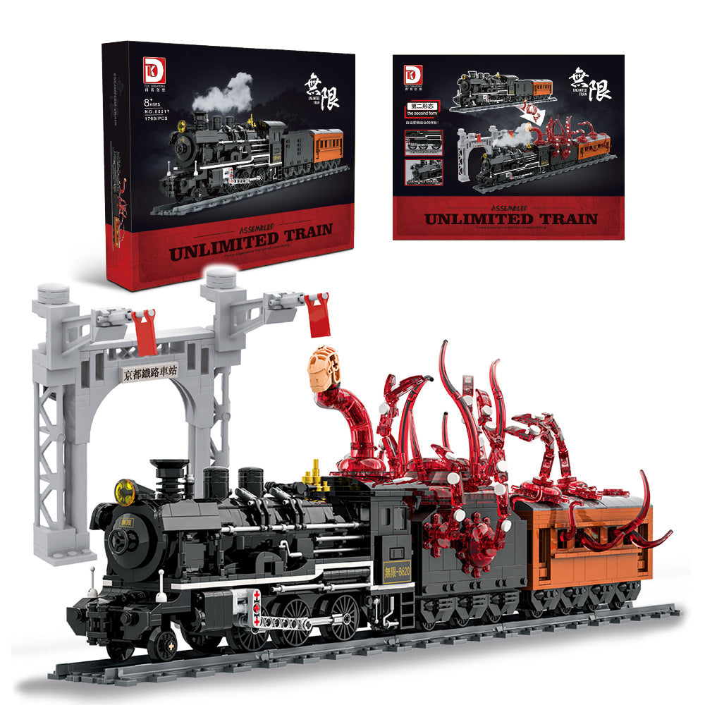 classic stream unlimited train - 1760 pcs | dk 80017 - 5