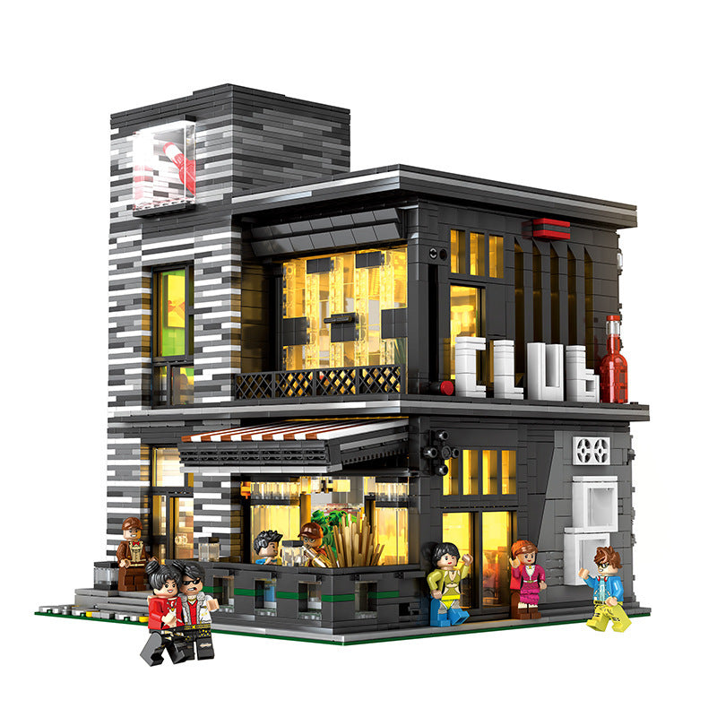 club bar building block set - juhang 86008 - 5