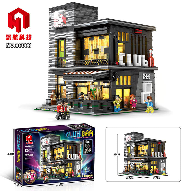 club bar building block set - juhang 86008 - 6