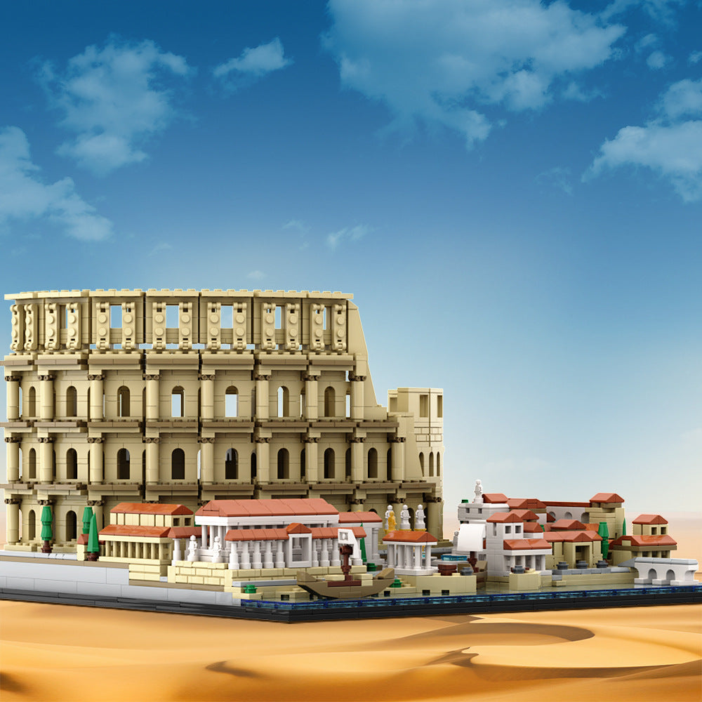 colosseum building set | lego compatible - 1