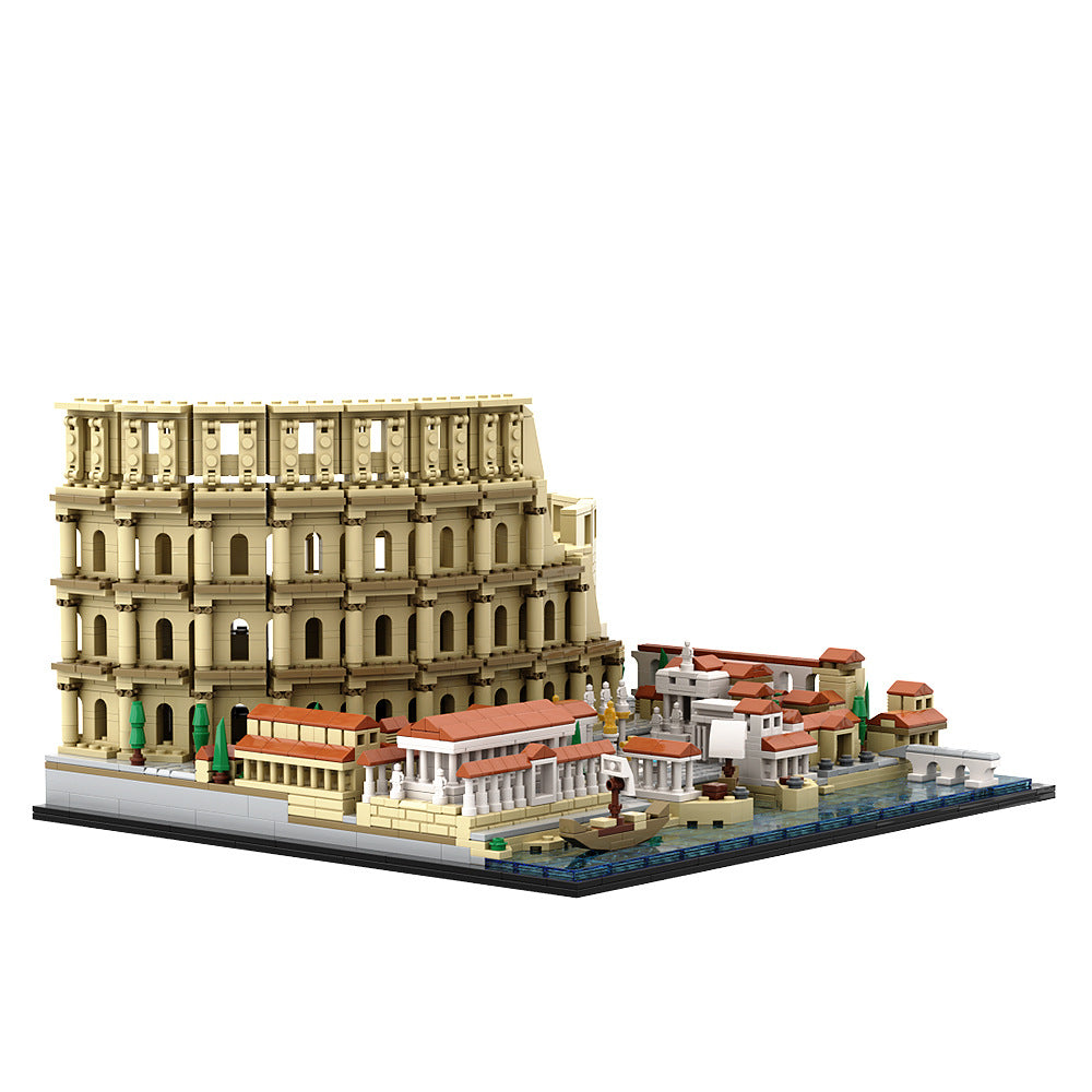colosseum building set | lego compatible - 2