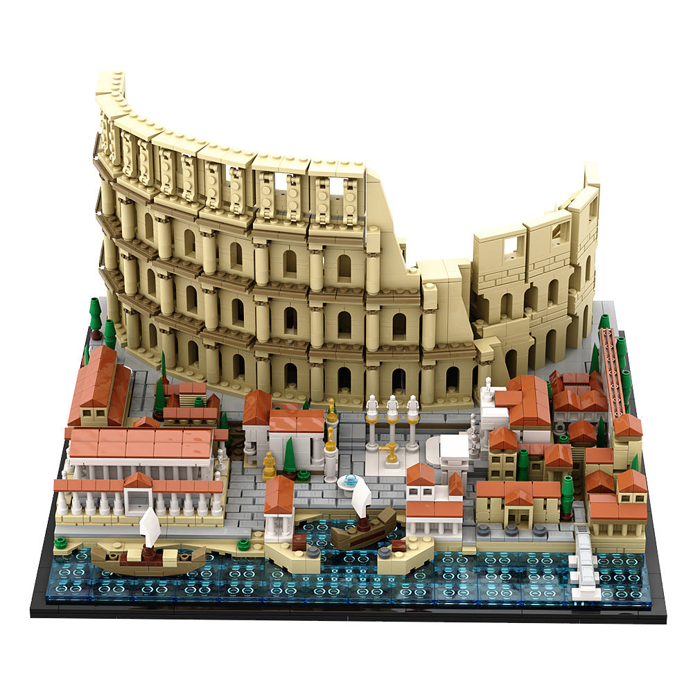colosseum building set | lego compatible - 3