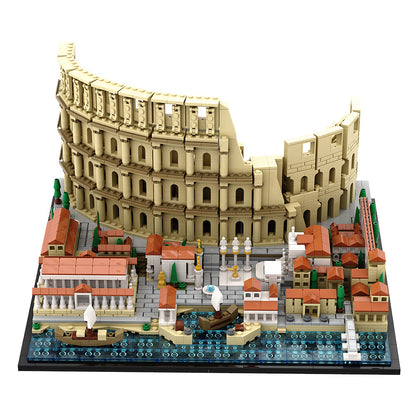 colosseum building set | lego compatible - 3