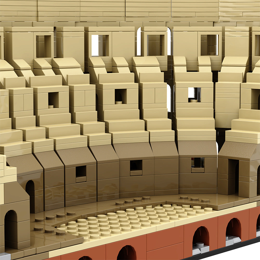 colosseum building set | lego compatible - 5
