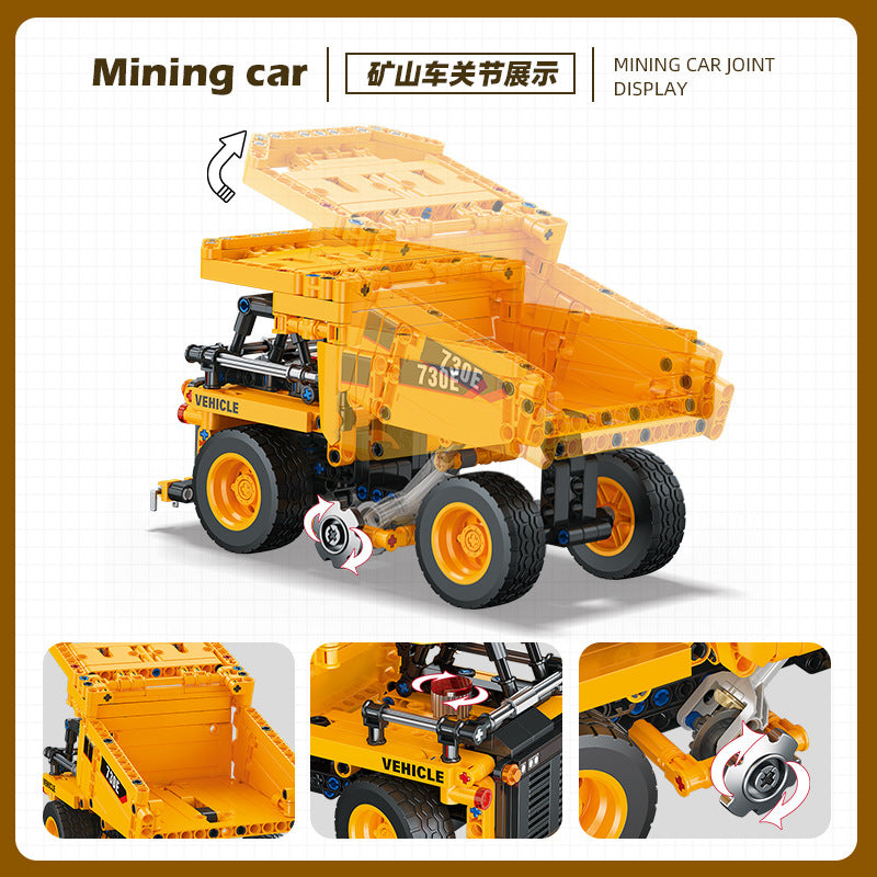 construction vehicle 2 in1 building set | jiestar 57017 - 57018 - 3