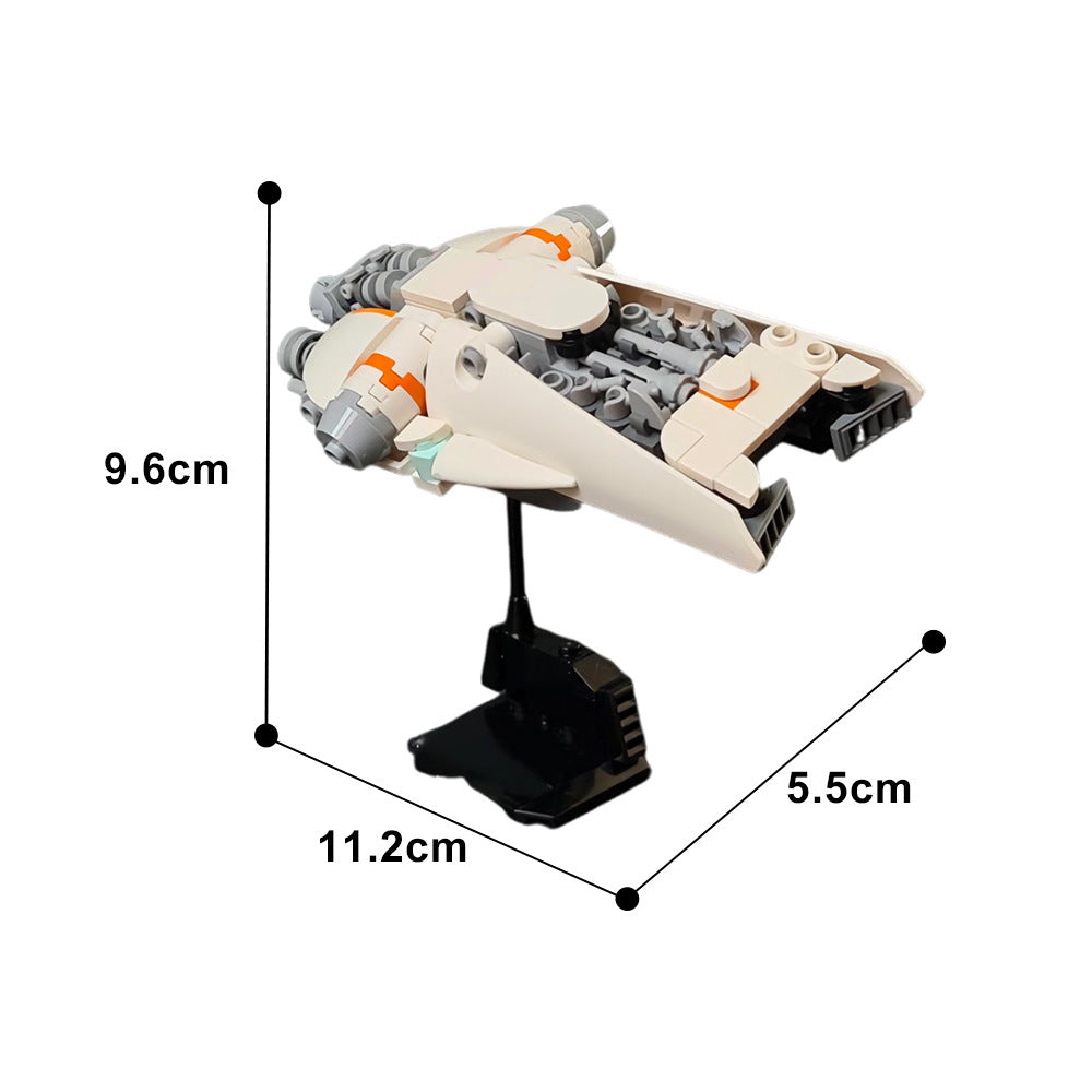 corellian yt 1660 light freighter building set | moc-181280 - 4