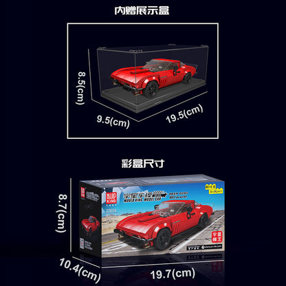 corvate sportcar building set - 332+ pcs | mouldking 27034 - 3