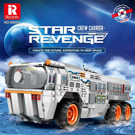 crew carrier remote control building block set - reobrix 99004 - 1