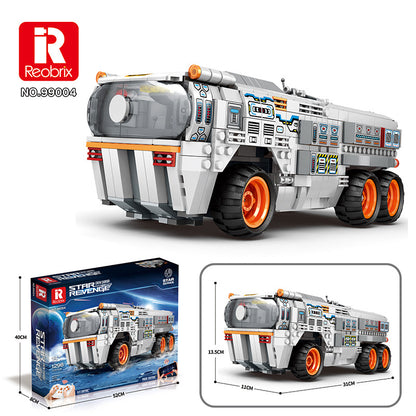 crew carrier remote control building block set - reobrix 99004 - 6