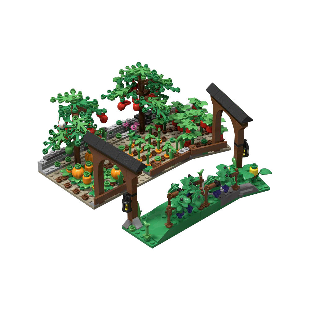 crop field or garden building set | moc-130261 - 2