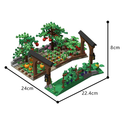 crop field or garden building set | moc-130261 - 3