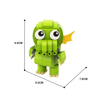 cthulhu building set | chibi version | moc-70554 - 4