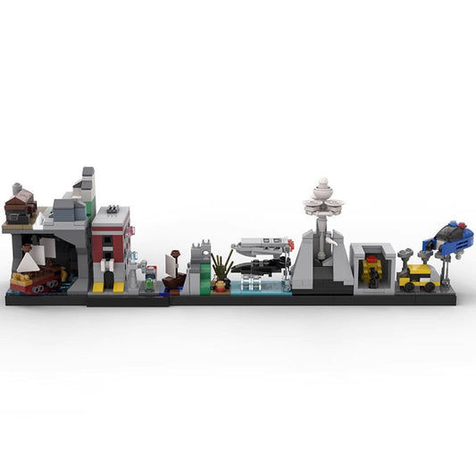 cults of the 80s skyline architecture | moc-30428 - 1