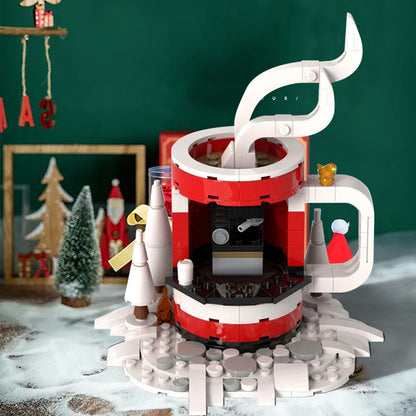 cup-o-jolly java stand building set | moc-129164 - 2