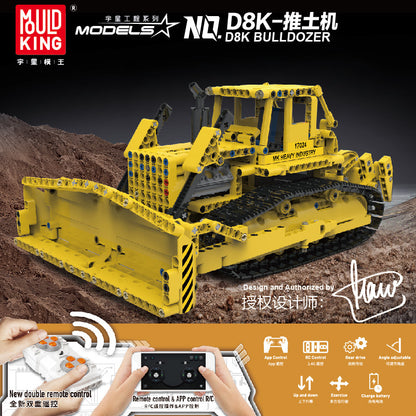 d8k bulldozer remote control - 1003 pcs | mouldking 17024 - 1