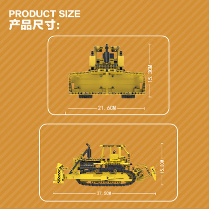 d8k bulldozer remote control - 1003 pcs | mouldking 17024 - 3