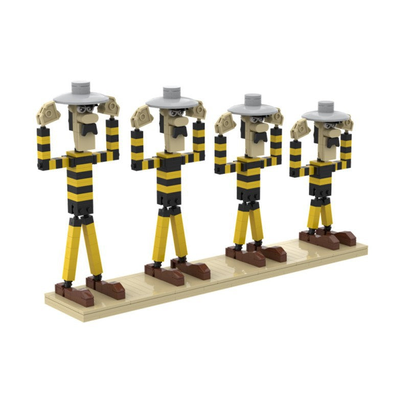 dalton building set | lucky luke | moc-204702 - 3