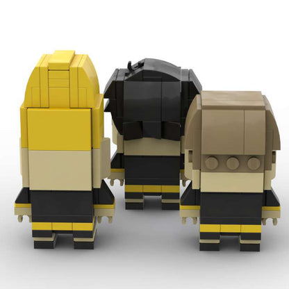 damian desmond & followers brickheadz building set | spy x family | lego compatible - 3