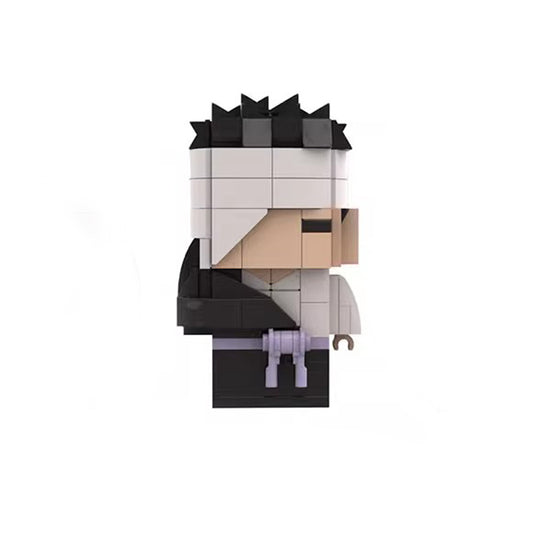 danzo shimura brickheadz moc | naruto | compatible with lego - 1