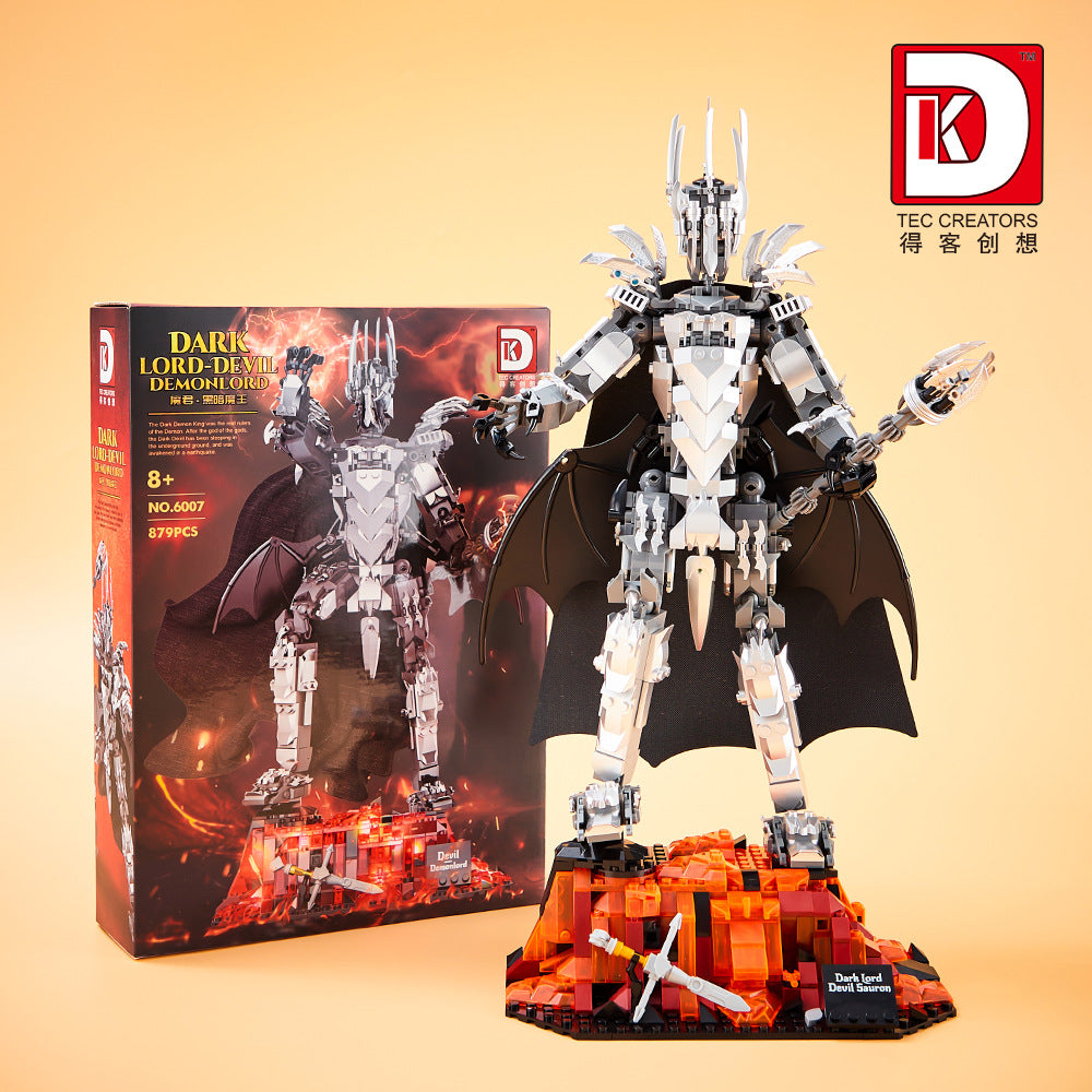 dark lord-devil sauron - lord of the rings 879 pcs | dk 6007 - 1