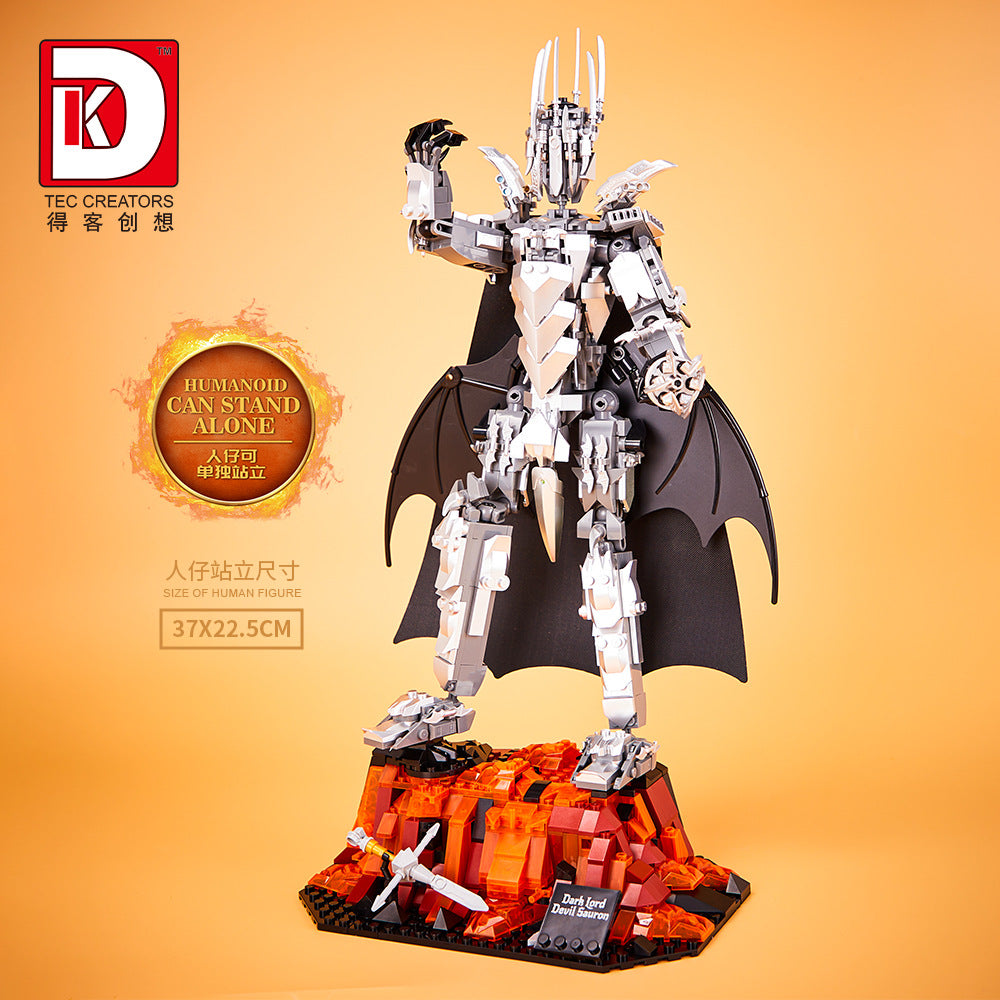 dark lord-devil sauron - lord of the rings 879 pcs | dk 6007 - 3