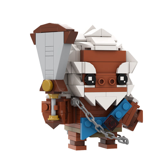 daruk brickheadz building set | zelda | lego compatible - 1