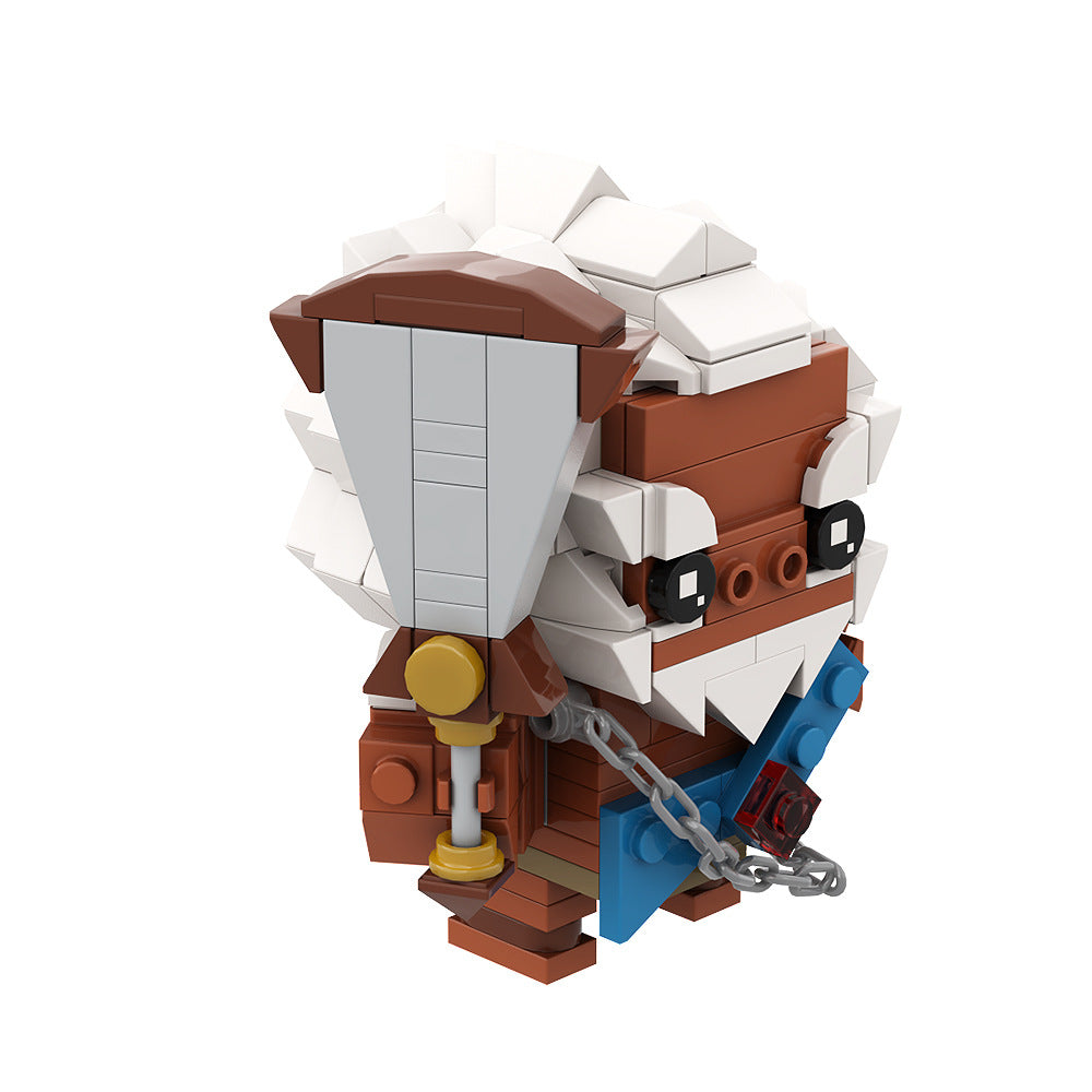 daruk brickheadz building set | zelda | lego compatible - 3