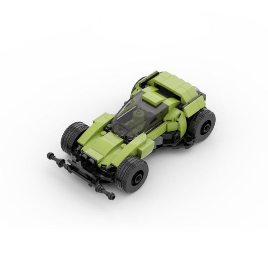 dash cannonball building set | 8 stud wide | moc-80246 - 1