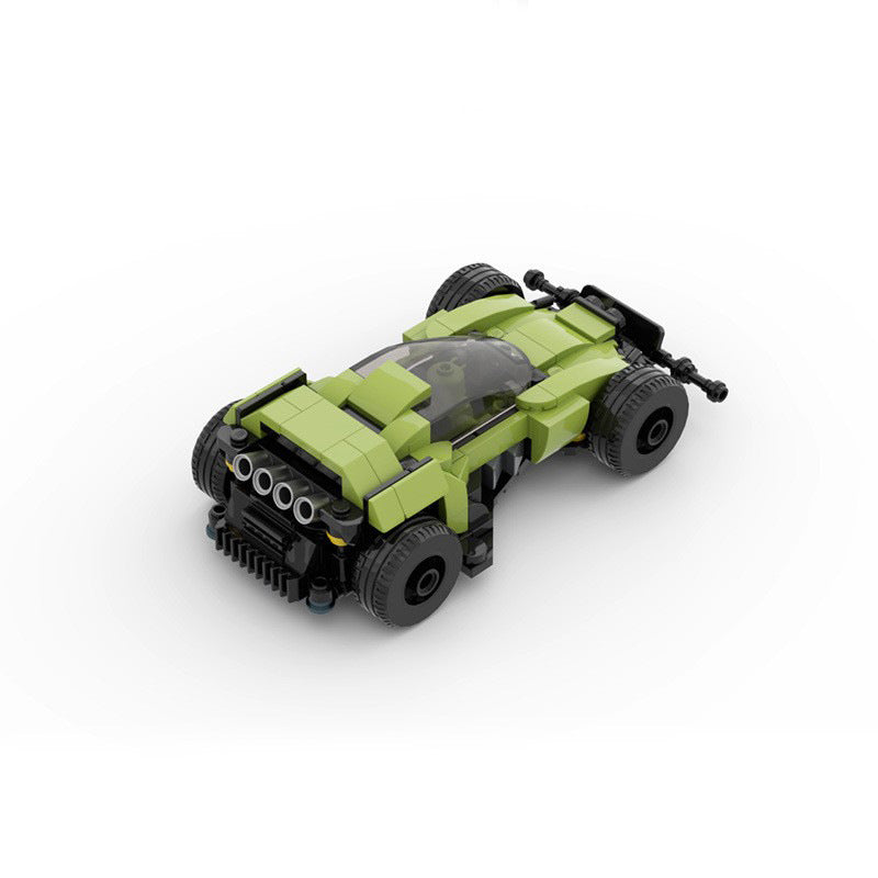 dash cannonball building set | 8 stud wide | moc-80246 - 3