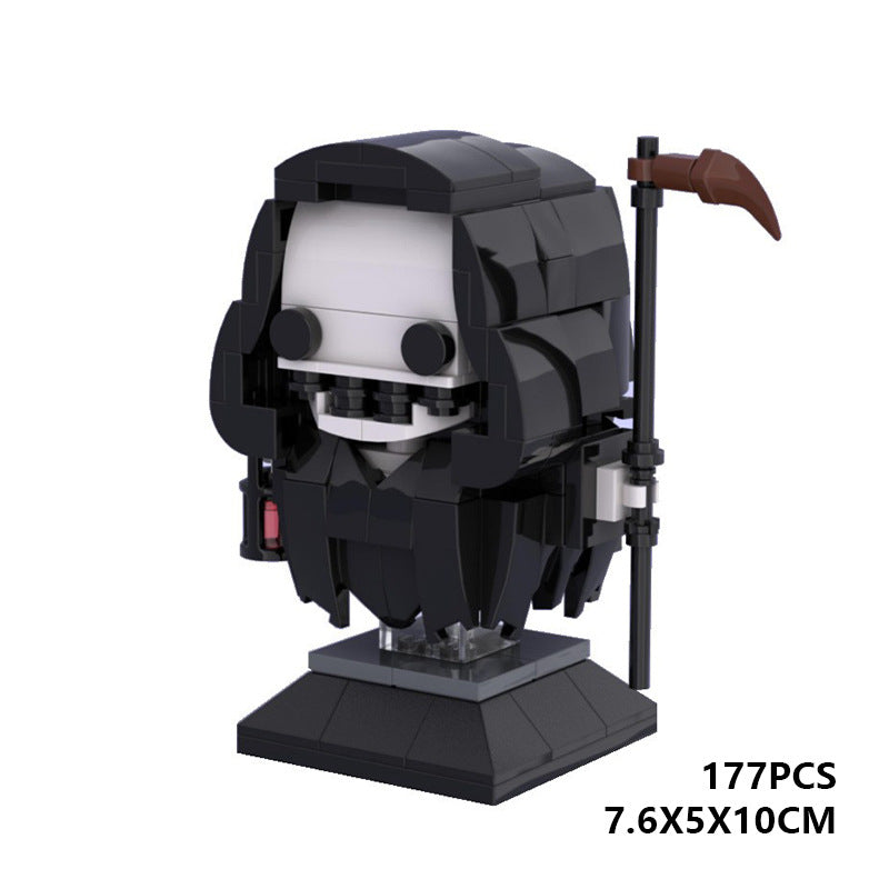 death god brickheadz building set | lego compatible - 4