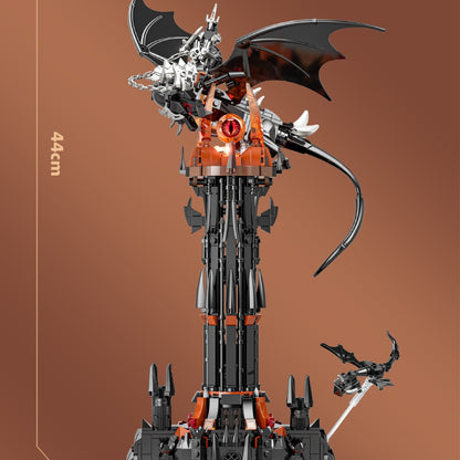 diablo towe dark tower with lights - 997 pcs | dk 7043 - 2