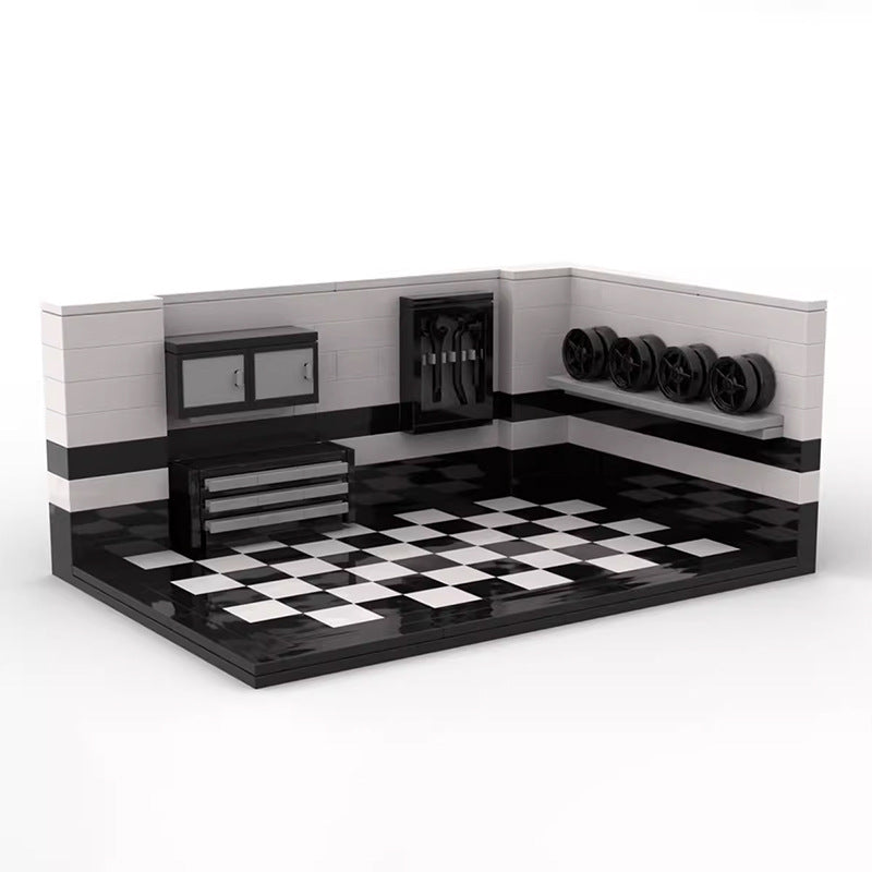 display garage for speed champions building set | moc-127308 - 1